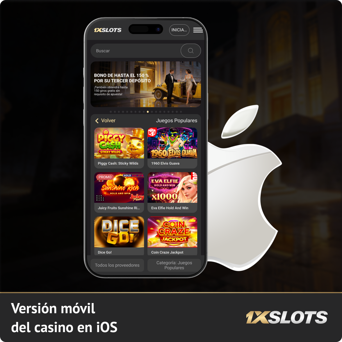 Cómo descargar e instalar la aplicación 1xSlots para iOS - Instrucciones